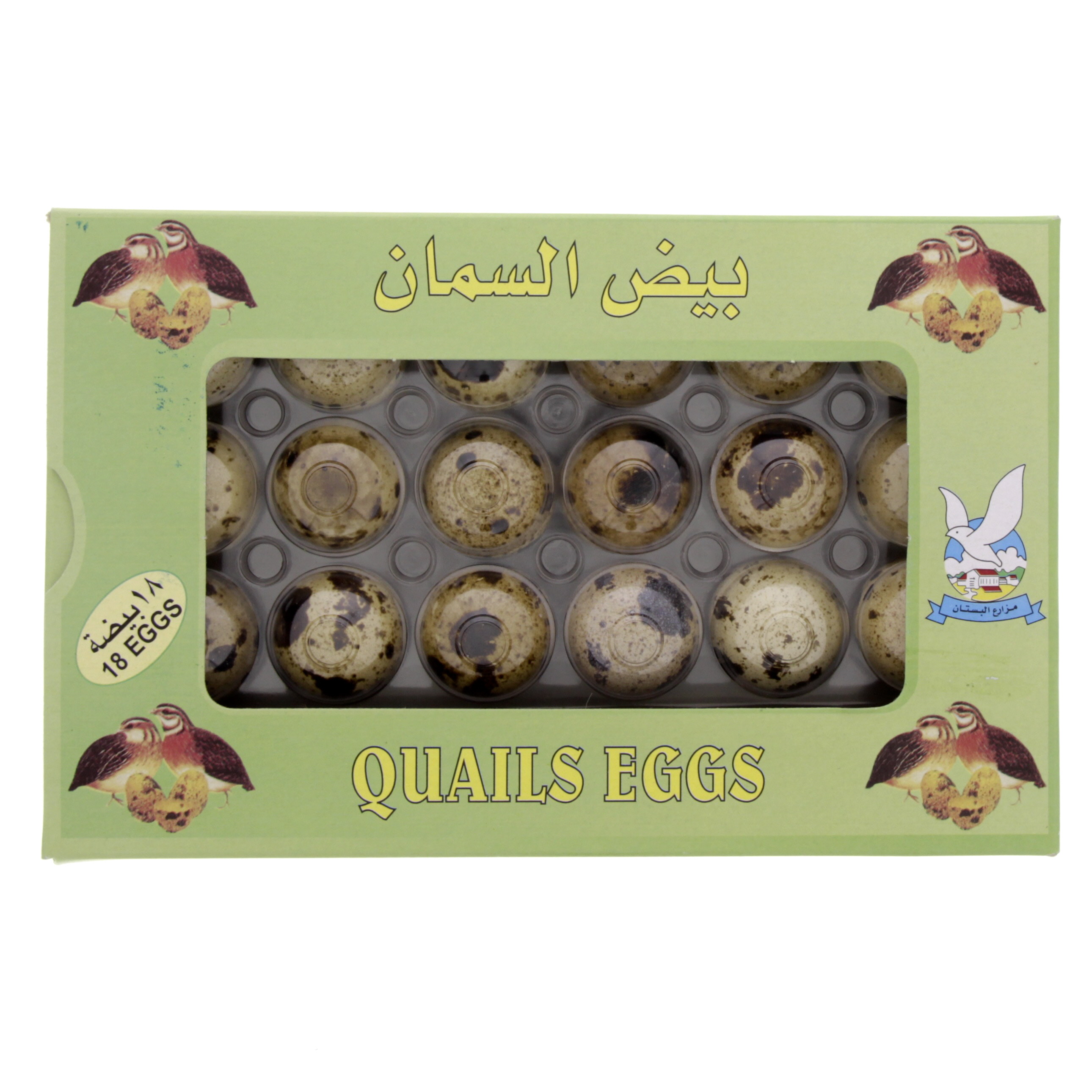 Al Bustan Quail Eggs 18' S